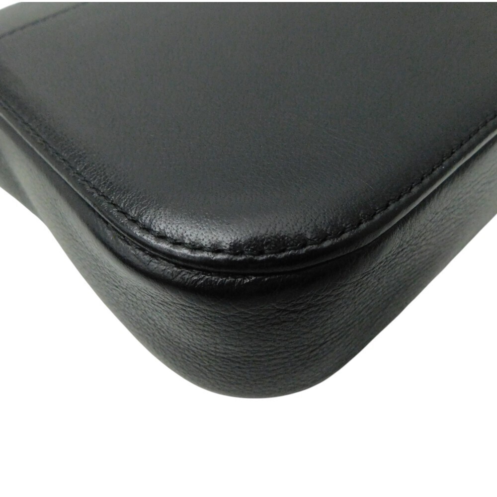 BALENCIAGA EVERYDAY Camera Bag Shoulder Handbag Leather Black - Picture 5 of 7